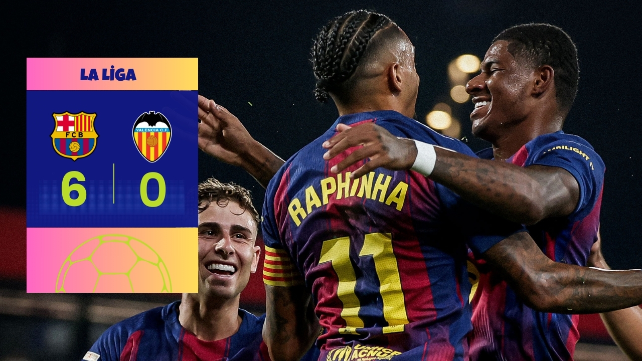 Barcelona Thrashes Valencia 6-0 | La Liga Match Analysis