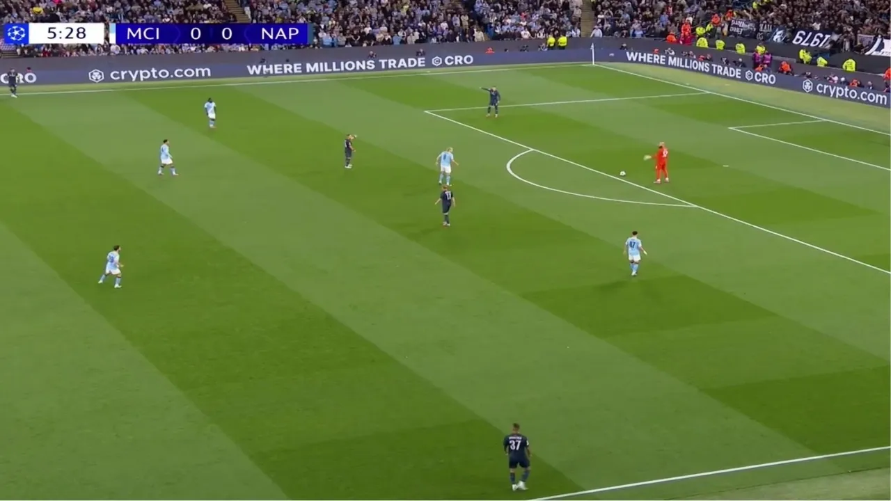 Man City vs Napoli Live Champions League