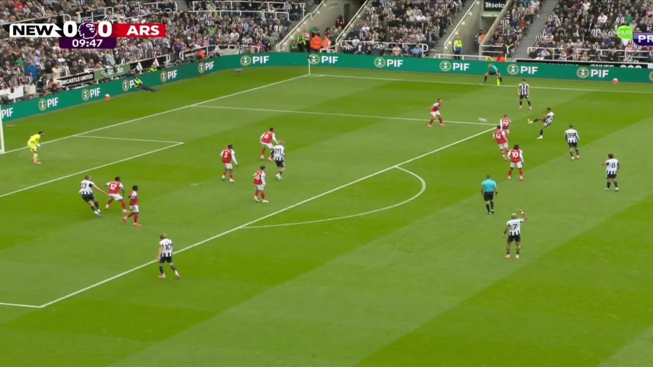 Newcastle vs Arsenal Live Score Premier League
