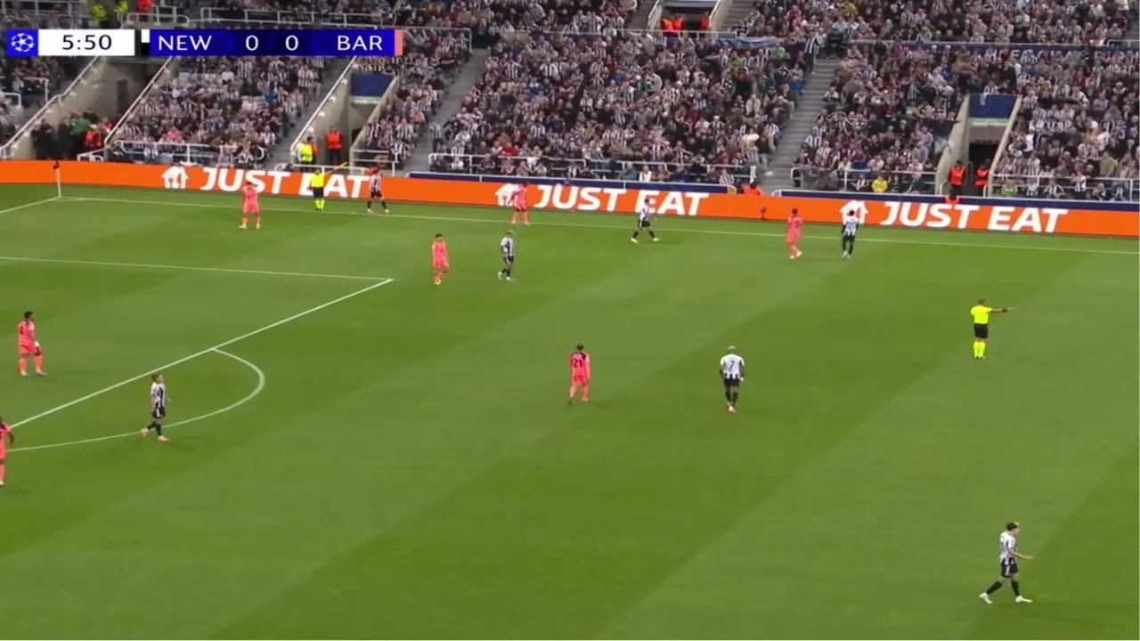 Newcastle vs Barcelona Live Champions League
