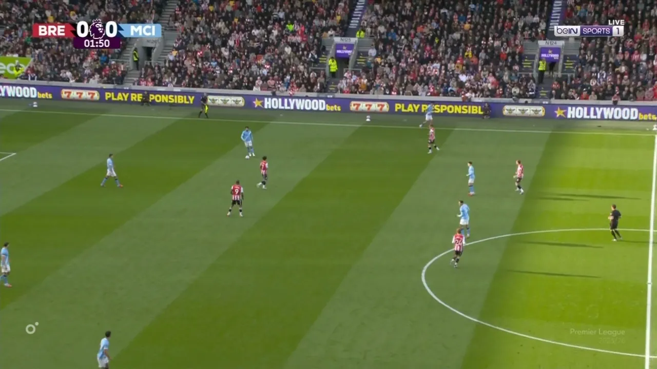 Brentford vs Man City Live Score Premier League