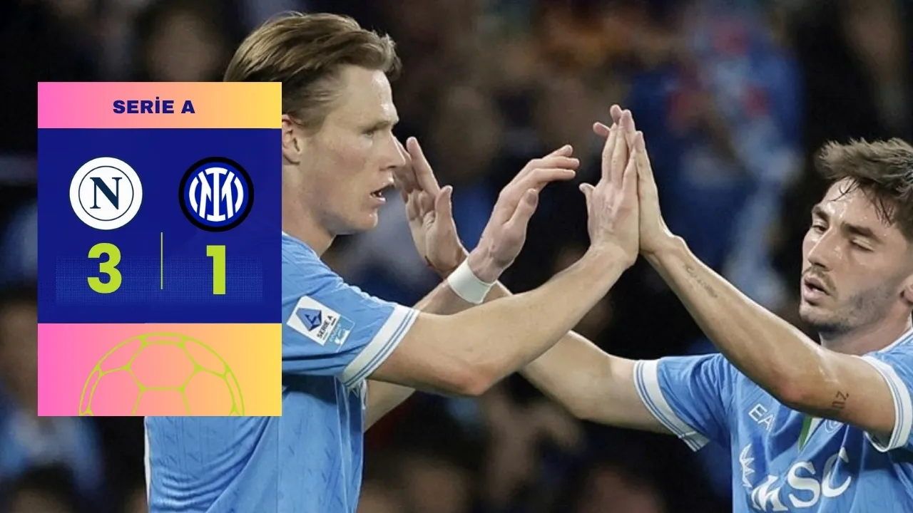Napoli Beat Inter 3-1 in Stunning Climb to Serie A Top Spot