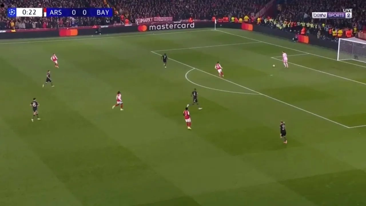 Arsenal vs FC Bayern Live Score Champions League