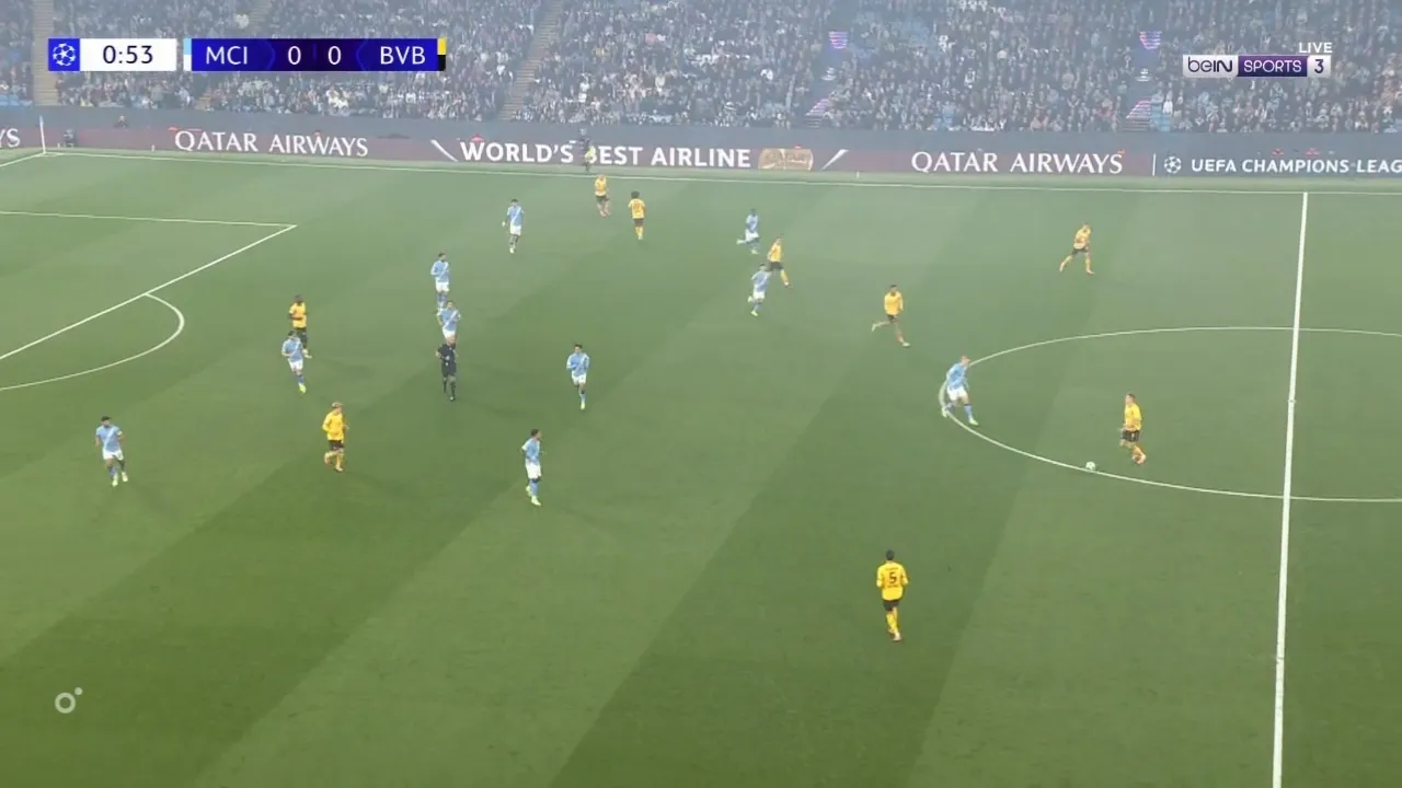 Man City vs Dortmund Live Score Champions League