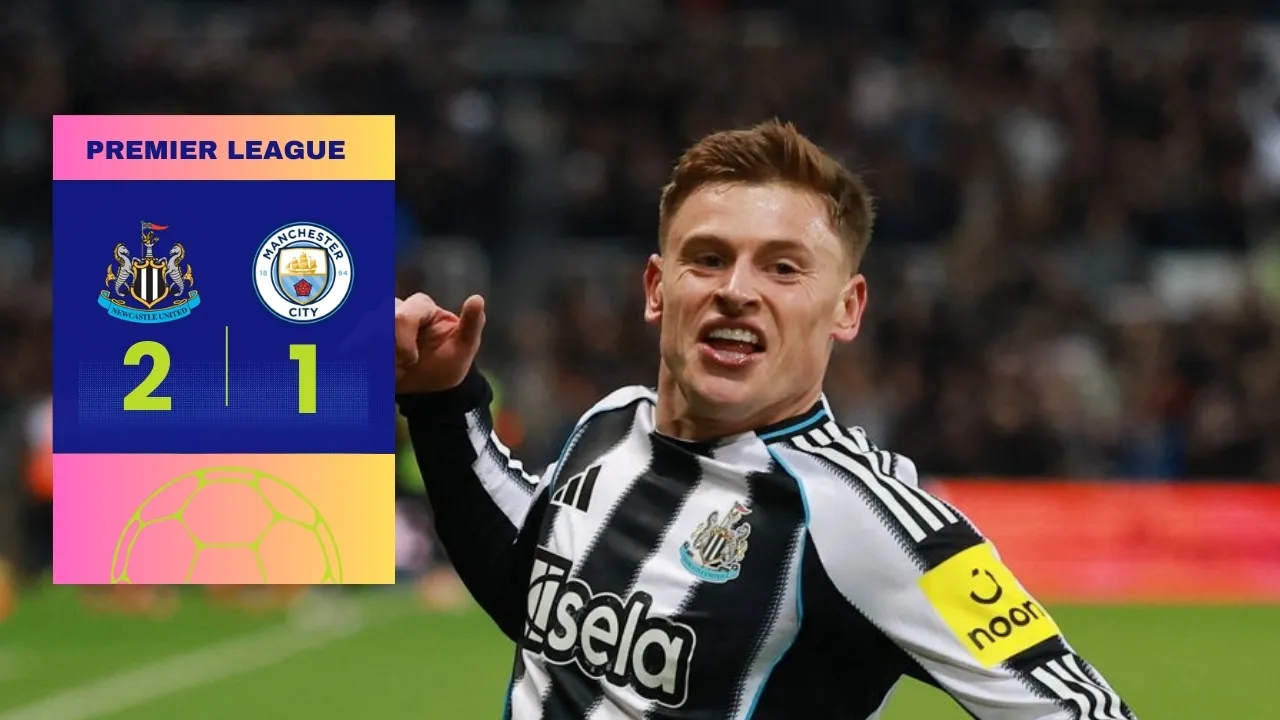 Newcastle vs Man City 2-1: Barnes Brace Shocks Man City in 2025 Thriller