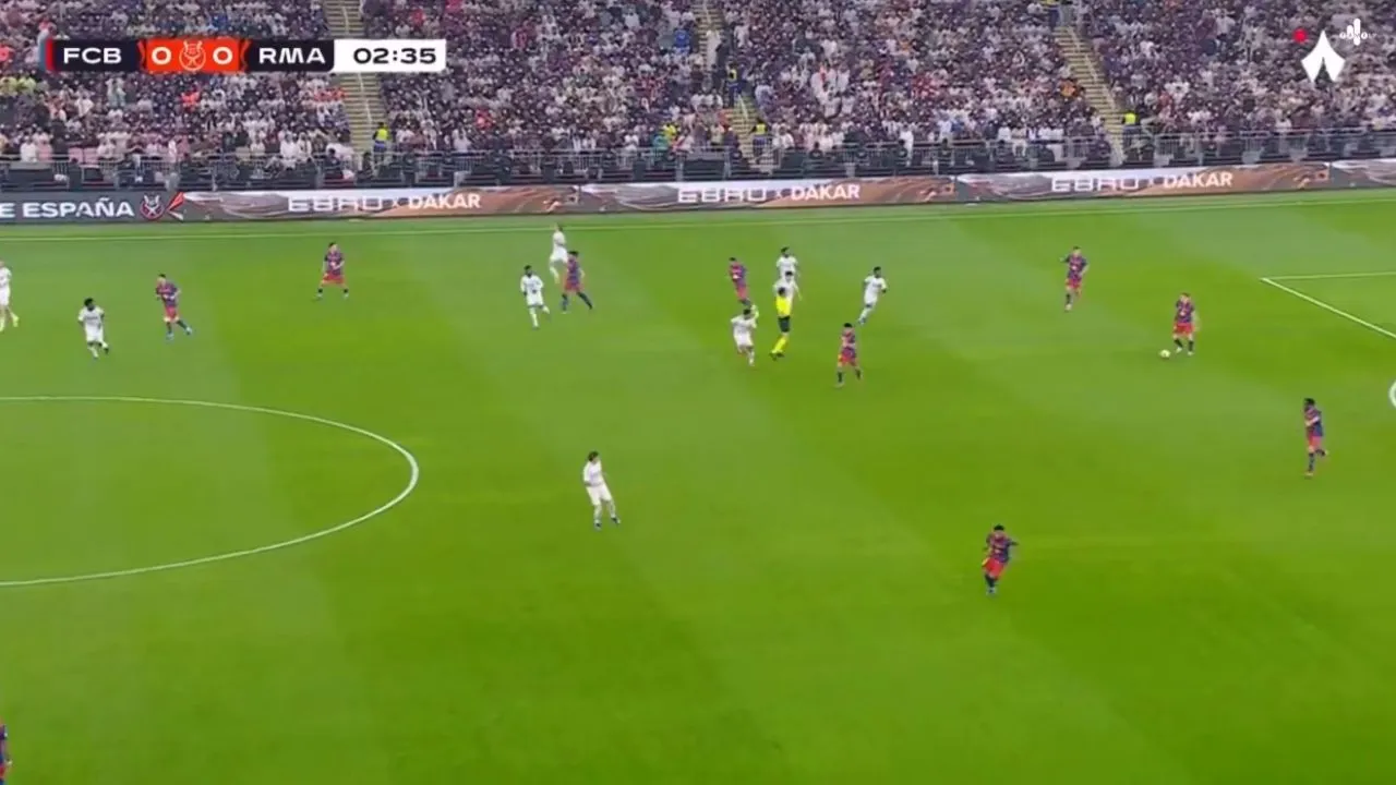 Barcelona vs Real Madrid Live Score Super Cup