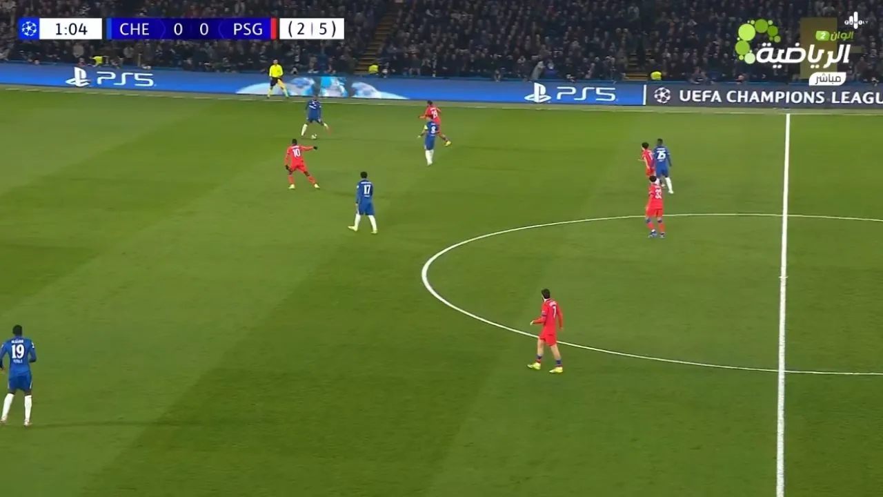 Chelsea vs PSG Live Score Champions League