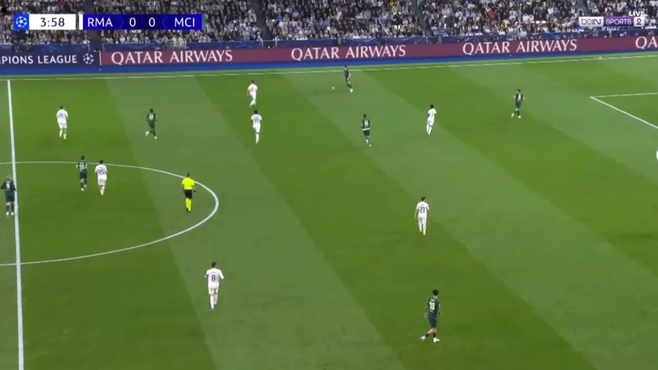 Real Madrid vs Man City Live Score Champions League