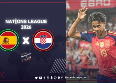 Lamine Yamal early goal for Spain Against Croatia 1-0